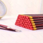 100PCS Hb Pencil Wooden Pencil Writing And Drawing Pencils Office And School Supplies