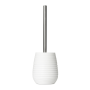 @home Toilet Brush Ridge Variegated Resin White 26CM
