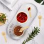 10PCS/20PCS Value Pack Wooden Condiment Spoon Small Condiment Spoon With Short Handle Honey Spoon Teaspoon Wooden Spoon For Spices Honey Coffee Jam Spoon Kitchen