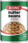 Choice Grade Butter Beans