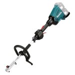 Makita 18V Brushless Multi Function Power Head DUX60Z + 191E24-8 Extension Pole Attachment + 199926-2 Pole Saw Attachment Combo