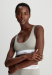 Calvin Klein Light Lined Bralette - Grey Heather