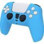 PS5 Controller Skin Silicone Gel Rubber Case Cover For Playstation 5 - Blue