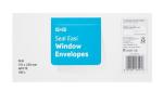 Pnp White Window Envelope 100 Pack