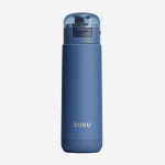 Zoku Stainless Steel Sports Bottle - Blue