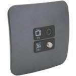 Tv & Satelite Socket Bk sv 100MMX100MM