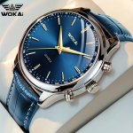 Men's Fashion Quartz Wristwatch - Business Style Non-waterproof Plastic Case Electronic Movement Trendy Multifunctional Sports W