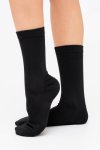 Set Of 5 Black Ankle-length Socks