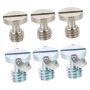 Slotted Camera Screws With Threads Easy To Install For Quick Release Plate