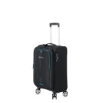 Paklite Featherweight Cabin Suitcase Lightweight 40L Expandable Black