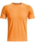 Men's Ua Iso-chill Run Short Sleeve - Omega Orange LG
