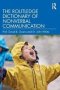 The Routledge Dictionary Of Nonverbal Communication   Paperback