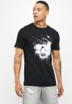 Waterpaint Skull Tee - Black