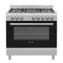 ELBA 04/96CL827-2 Gas Stove 5 Burner - Electric Oven - 90CM Stainless Steel