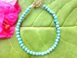 Magnesite Small Beads Bracelet