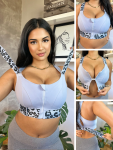 High Impact Bra - Wild Series - Panther - Small