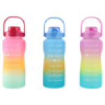 Plastic Water Bottle With Goals 2L Colour May Vary