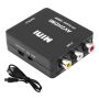 Av To HDMI Converter Video Audio Adapter With USB Cable