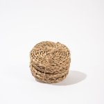 Rattan Coaster Set Of 6 - Natural