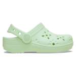 Classic Floral Cut Out Clog Toddler Age 1-5 - Jade Tint C10