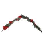 Garland With Poinsettias 20X180CM
