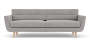 Vera 3-SEATER Sofa Olena Light Grey - Olena Light Grey