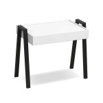 Tray Nesting Table butlers Tray – White + Wenge