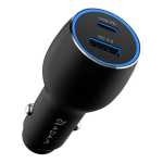 Adam Elements Omnia C1 Pro 2-IN-1 83W Universal Car Charger Black APAADC1PROBK
