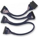Manhattan Round Scsi Ultra 160 Lvd CABLE-5 Connectors 45 In 0 9 Cm -for Connecting Up To 3 Lvd 68 Pin Devices With Built-in
