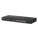 Mercusys 20-PORT Gigabit Rackmount Switch With 16-PORT Poe+ MS120GP