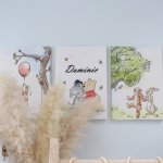 Canvas Winnie The Pooh Drawing