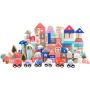 Creative Wood Stacking Building Blocks 115 Piece