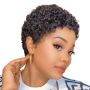 Afro Kinky Curly- Non Lace Curly Peruvian Hair Wig