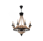 Ashcomonline HR2004 Stainless Steel Chandelier Ceiling Lamp