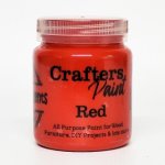 Crafters Paint Red