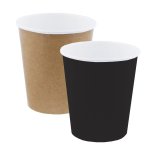Single Wall Coffee Cup & Lid 350ML Pack Of 50