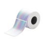 - M2 / M3 - 40X60MM - 125 Silver Holographic Laser LABELs