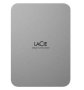 Seagate Lacie 1TB Aluminum Enclosure Portable External Hard Drive - Silver