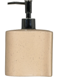 Natura L Speckled Ceramic Soap Dispenser - None Assorted