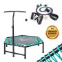 Best Combo Hex Rebounder MINI Trampoline With Resistance Tube Set