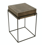 Four Corners Harper Metal Side Table