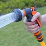 1 Set Outdoor Garden High-pressure Sprayer: Perfect For Watering Plants & Lawns With Adjustable Control Valve & Sprinkler Nozzle