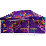 3M Coated Steel Sublimated Gazebo 6M X 1 Long Full- Wall Skin 1 Short Full-wall Skin