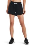 Women's Ua Rival Fleece Shorts - Black Sm