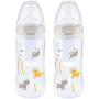 Nuk Fc+tc Bot Sil Teat- 6-18M -300 ML-2 Pack-neutral