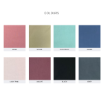 Polycotton Fitted Sheet- Queen Assorted Colours - Rose