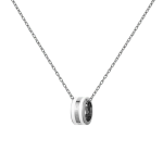 Emalie Necklace Silver White