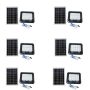 6 Set Of 100W Solar Powered Light AB-T5100