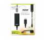 USB Type-c To RJ45 5GBPS 30CM Adapter - Black