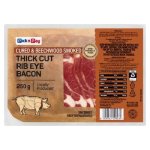 Pnp Thick Cut Rib Eye Bacon 250G